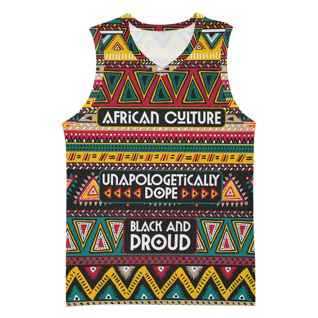 Colorful African Pattern Basketball Jersey - African Pride