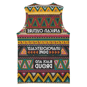 Colorful African Pattern Basketball Jersey - African Pride