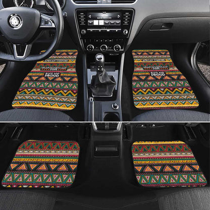 Colorful African Pattern Car Mats