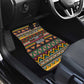 Colorful African Pattern Car Mats