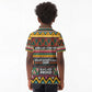 Colorful African Pattern Kid Polo Shirt