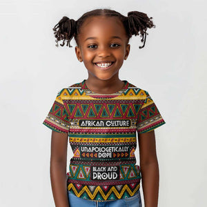 Colorful African Pattern Kid T shirt