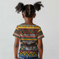 Colorful African Pattern Kid T shirt