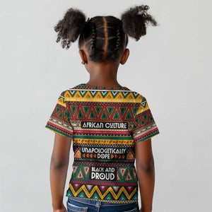 Colorful African Pattern Kid T shirt