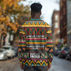 Colorful African Pattern Long Sleeve Shirt DT02