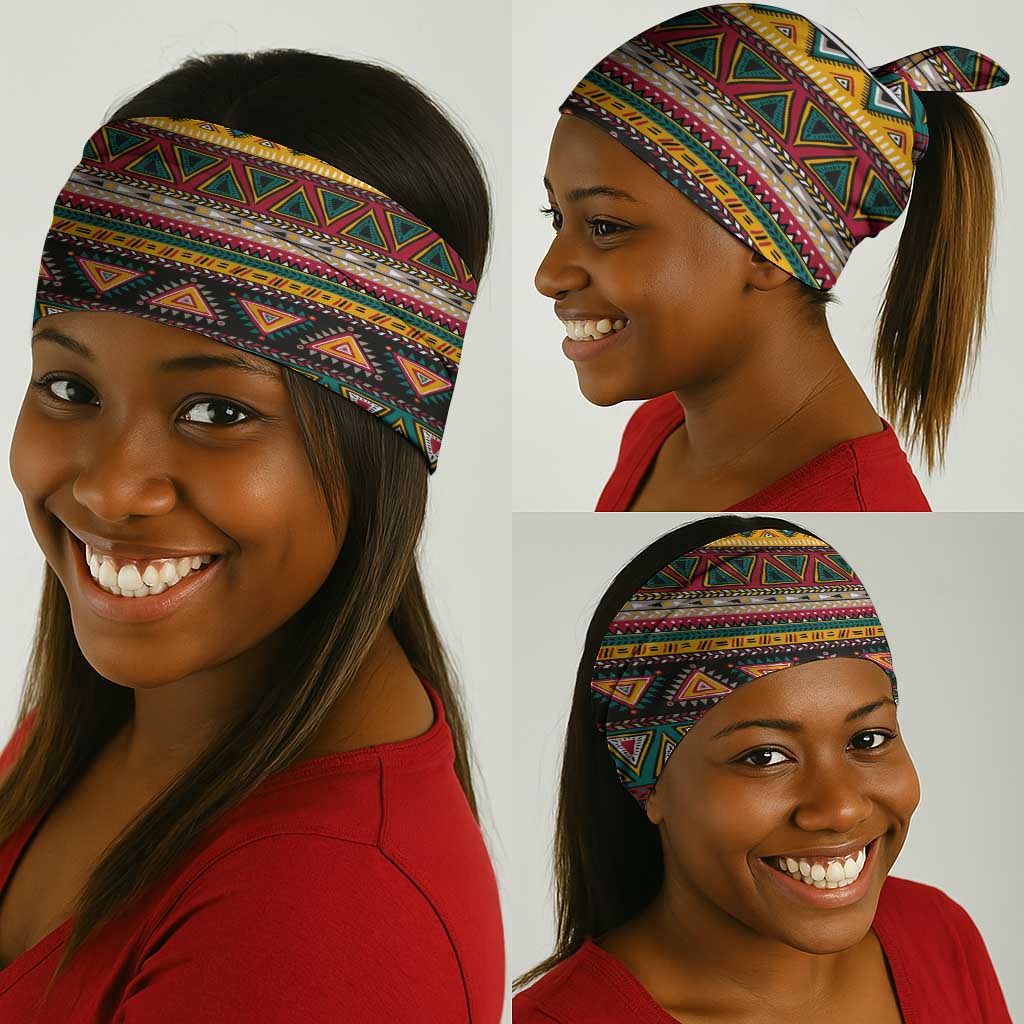 Colorful African Pattern Neck Gaiter - African Pride