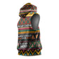 Colorful African Pattern Sleeveless Hoodie - African Pride