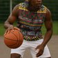 Colorful African Pattern Sleeveless Hoodie - African Pride