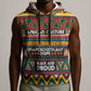 Colorful African Pattern Sleeveless Hoodie - African Pride