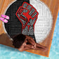 Personalized Civil Rights Movement Justice Fist Beach Blanket