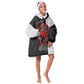 Personalized Civil Rights Movement Justice Fist KId Wearable Blanket Hoodie