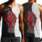 Personalized Civil Rights Movement Justice Fist Men Tank Top