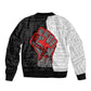 Personalized Civil Rights Movement Justice Fist Sleeve Zip Bomber Jacket