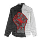 Personalized Civil Rights Movement Justice Fist Women Casual Shirt DT02
