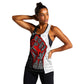 Personalized Civil Rights Movement Justice Fist Women Racerback Tank