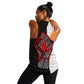 Personalized Civil Rights Movement Justice Fist Women Racerback Tank