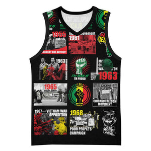 Civil Rights Movement Basketball Jersey Poster Art Black Pride - African Pride