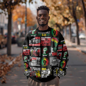 Civil Rights Movement Sweatshirt Poster Art Black Pride