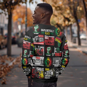 Civil Rights Movement Sweatshirt Poster Art Black Pride