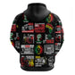 Civil Rights Movement Zip Hoodie Poster Art Black Pride