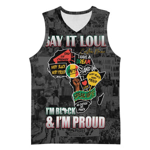 I'm Black and I'm Proud - Personalized African Basketball Jersey - African Pride