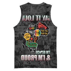 I'm Black and I'm Proud - Personalized African Basketball Jersey - African Pride