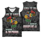 I'm Black and I'm Proud - Personalized African Basketball Jersey - African Pride