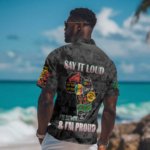 I'm Black and I'm Proud - Personalized African Hawaiian Shirt