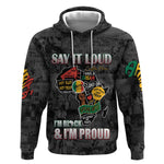 I'm Black and I'm Proud - Personalized African Hoodie