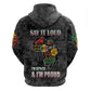 I'm Black and I'm Proud - Personalized African Hoodie