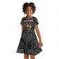I'm Black and I'm Proud - Personalized African Kid Short Sleeve Dress