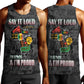 I'm Black and I'm Proud - Personalized African Men Tank Top