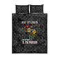 I'm Black and I'm Proud - Personalized African Quilt Bed Set