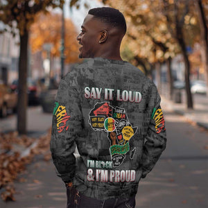 I'm Black and I'm Proud - Personalized African Sweatshirt