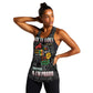 I'm Black and I'm Proud - Personalized African Women Racerback Tank