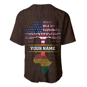 African Roots Design - Custom Personalized Baseball Jersey