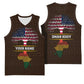 African Roots Design - Custom Personalized Basketball Jersey - African Pride