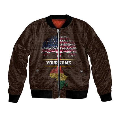 African Roots Design - Custom Personalized Bomber Jacket