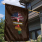 African Roots Design - Custom Personalized Garden Flag