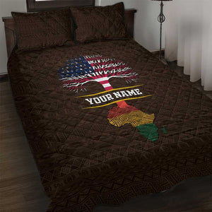 African Roots Design - Custom Personalized Quilt Bed Set