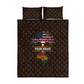 African Roots Design - Custom Personalized Quilt Bed Set