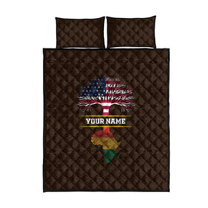 African Roots Design - Custom Personalized Quilt Bed Set