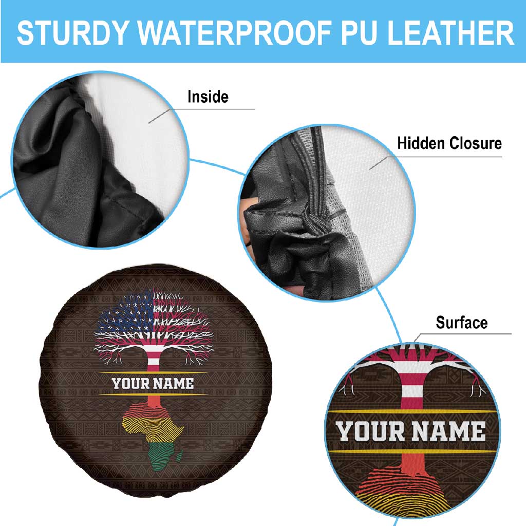 African Roots Design - Custom Personalized Spare Tire Cover