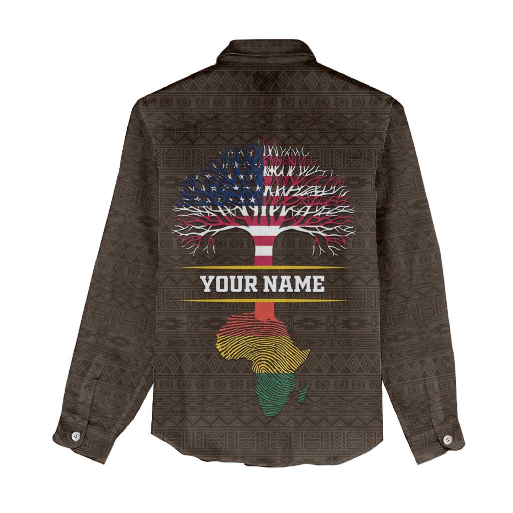 African Roots Design - Custom Personalized Women Casual Shirt DT02