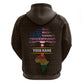 African Roots Design - Custom Personalized Zip Hoodie