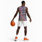African Ndebele Pattern Basketball Jersey - African Pride