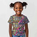 African Ndebele Pattern Kid T shirt