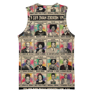 All My Heroes Have FBI Files Basketball Jersey Civil Rights Leaders - African Pride