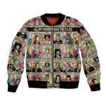 All My Heroes Have FBI Files Bomber Jacket Civil Rights Leaders