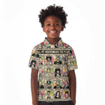All My Heroes Have FBI Files Kid Polo Shirt Civil Rights Leaders